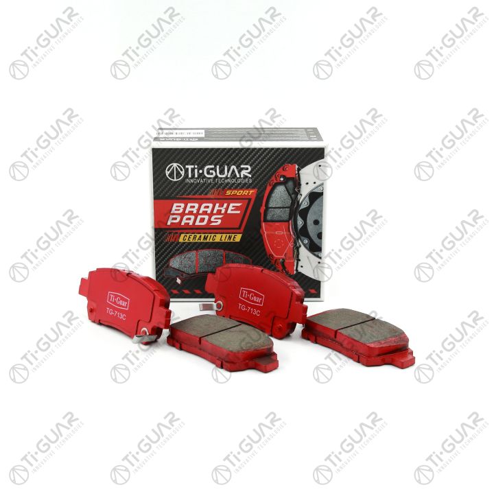 Тормозные колодки TG-713C/PF1472 (КЕРАМИКА)* Ti·GUAR Тормозные колодки TG-713C/PF1472 (КЕРАМИКА)* Ti·GUAR