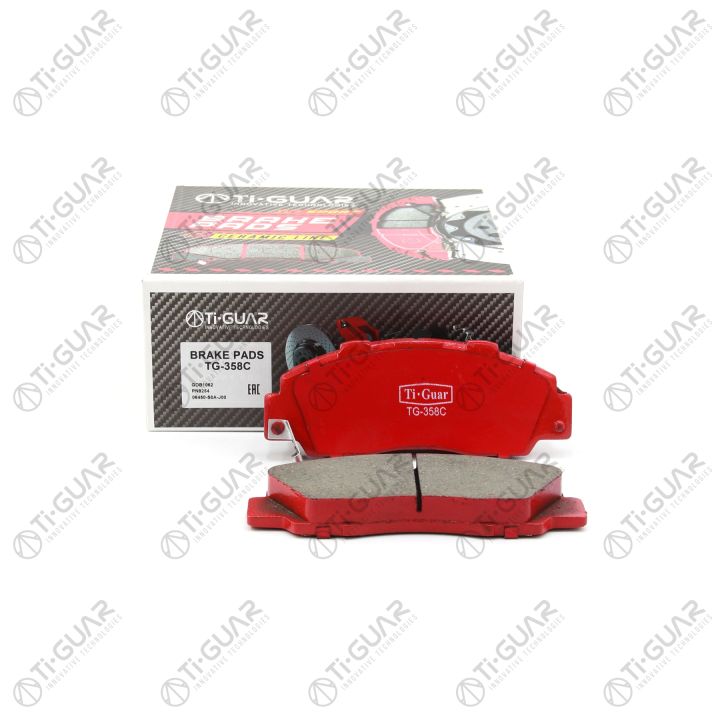 Тормозные колодки TG-358C/PF8254 (КЕРАМИКА)* Ti·GUAR Тормозные колодки TG-358C/PF8254 (КЕРАМИКА)* Ti·GUAR